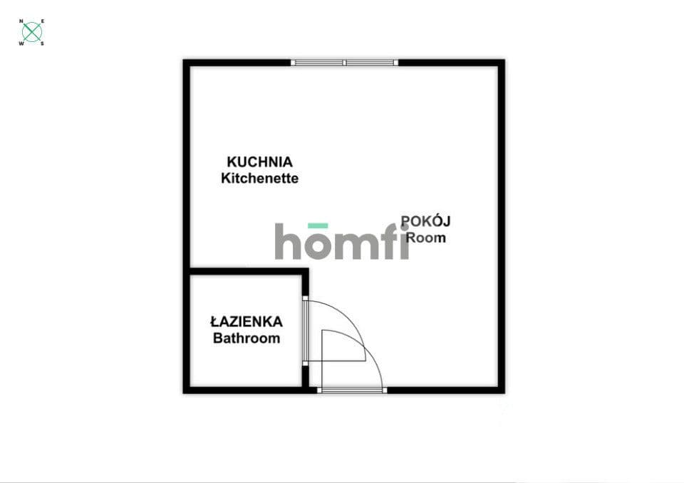 Urokliwa kawalerka | Kraków, ul. Chełmska - zdjęcie 14