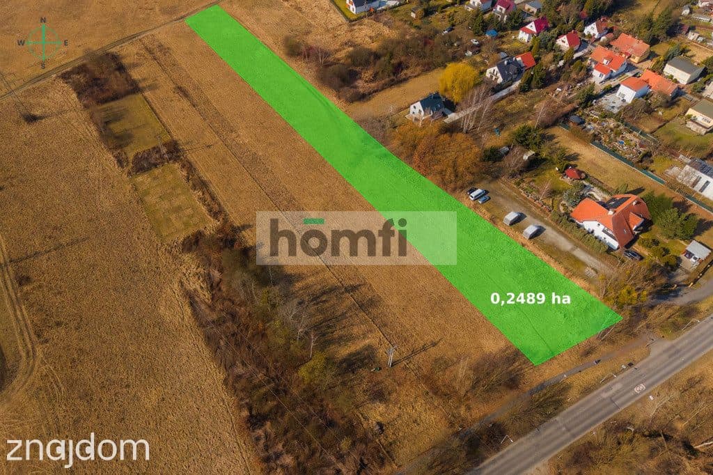 DZIAŁKA INWESTYCYJNA 2489 m² - 4 DZIAŁKI - MPZP - zdjęcie 2