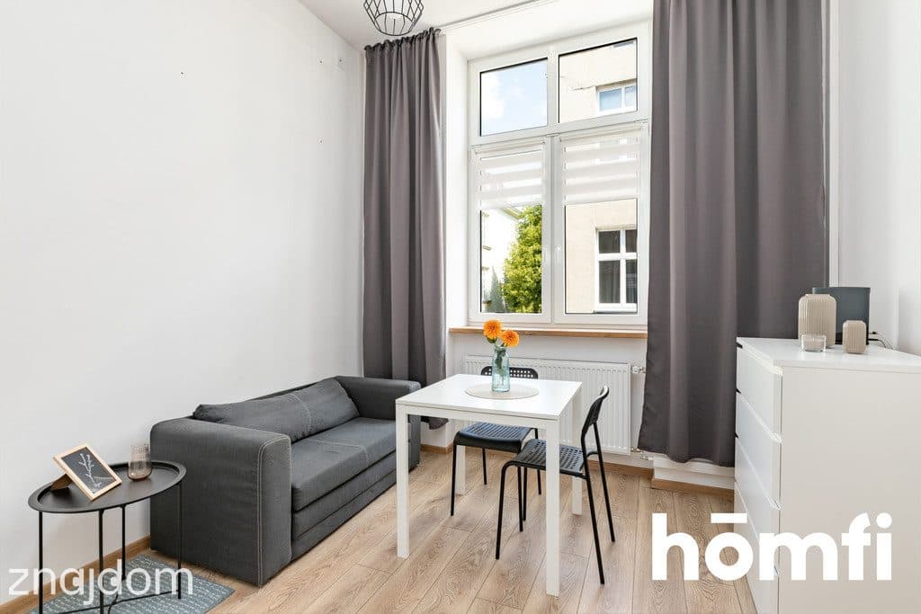 Kawalerka przy Manufakturze z antresolą 5 m²