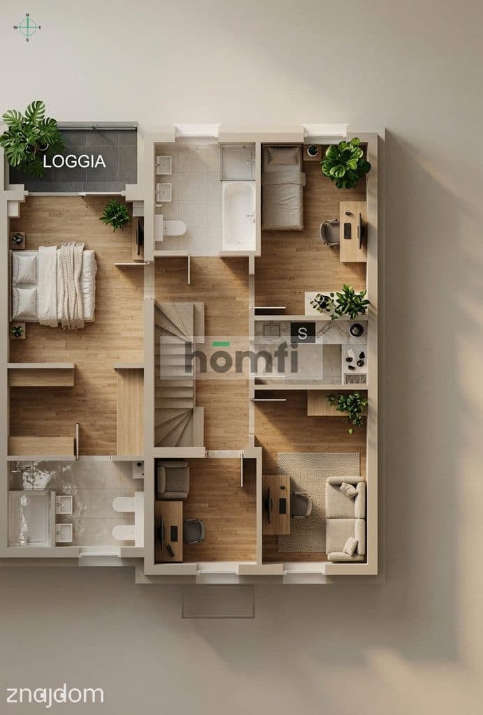171m² | garaż | 6 POKOI i 224 m² własnego ogrodu - zdjęcie 3