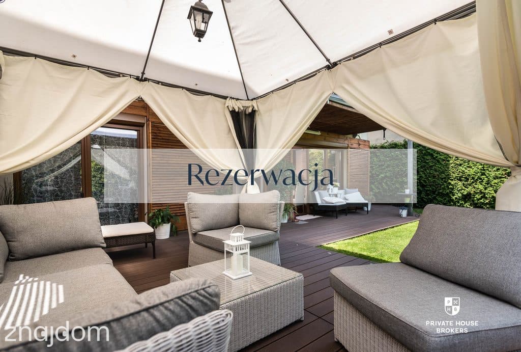 Apartament z pięknym ogrodem i kinem letnim