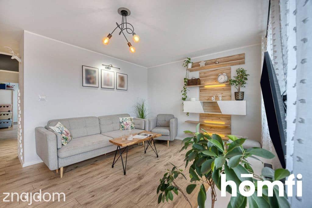 3 pokoje + osobna kuchnia + 2 łazienki | 74,3 m²