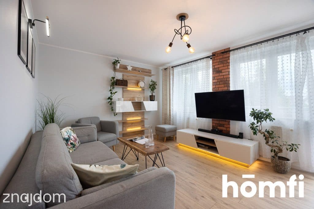 3 pokoje + osobna kuchnia + 2 łazienki | 74,3 m² - zdjęcie 3