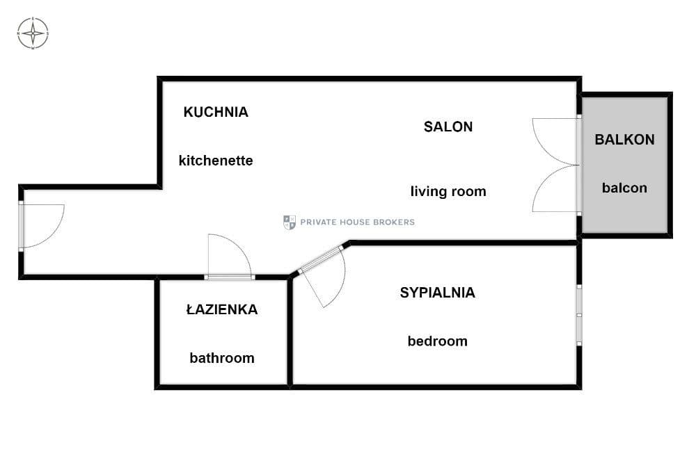 Federowicza 43m² | 2 pokoje | Od 1 października - zdjęcie 12