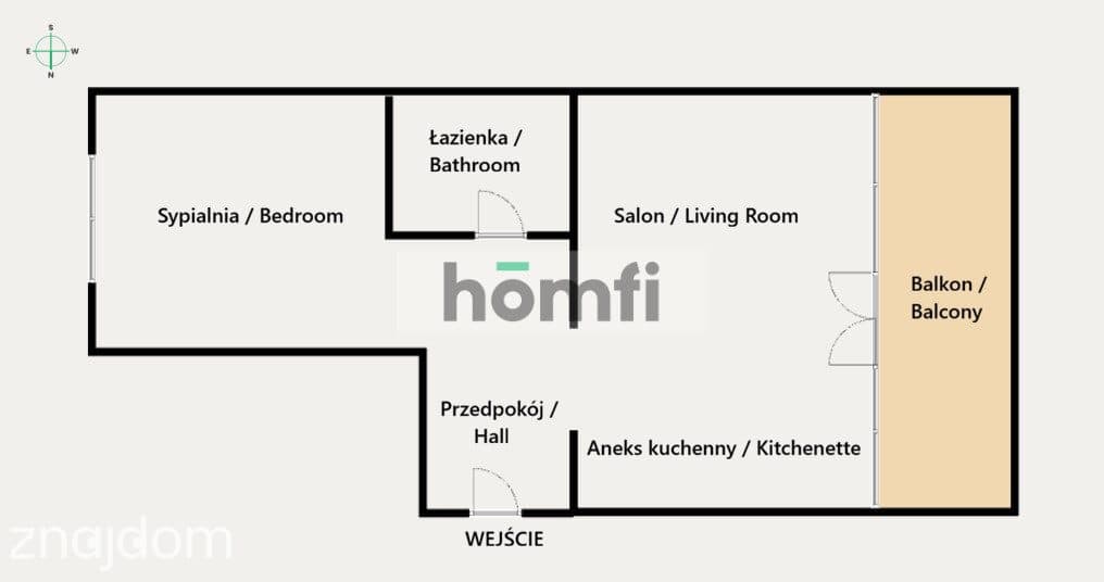 2 pokoje 50 m2 - Dębniki - Bulwary Wiślane - zdjęcie 14