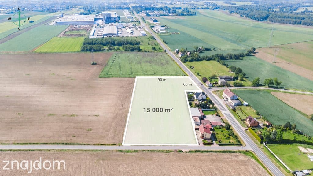 Teren Inwestycyjny 1,5 ha | PUM 3 400m2 | k.Gliwic
