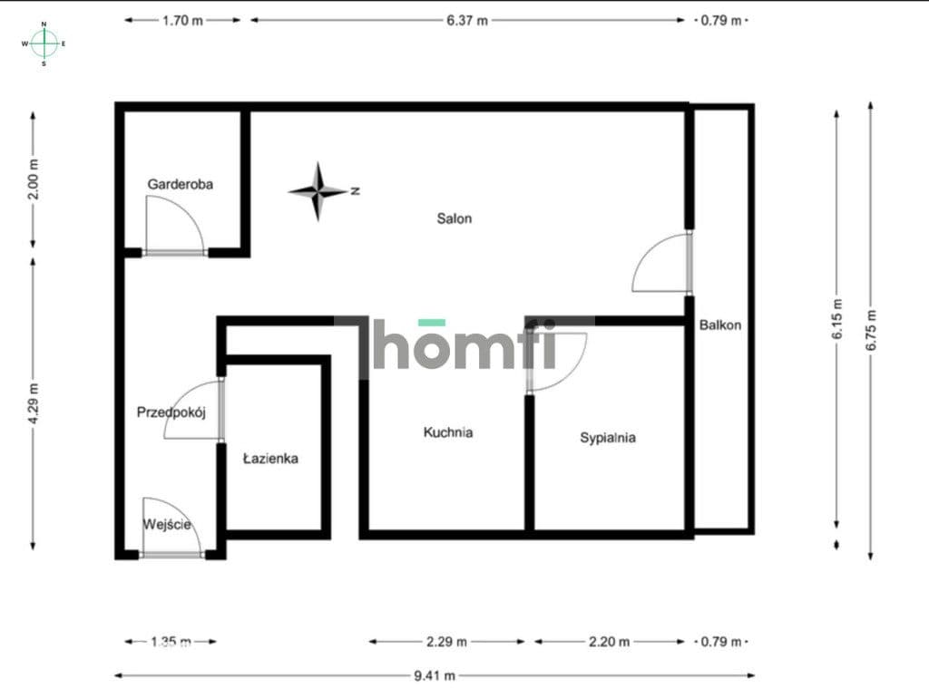 Wyremontowane 2 pokoje w centrum Katowic, 48 m² - zdjęcie 15