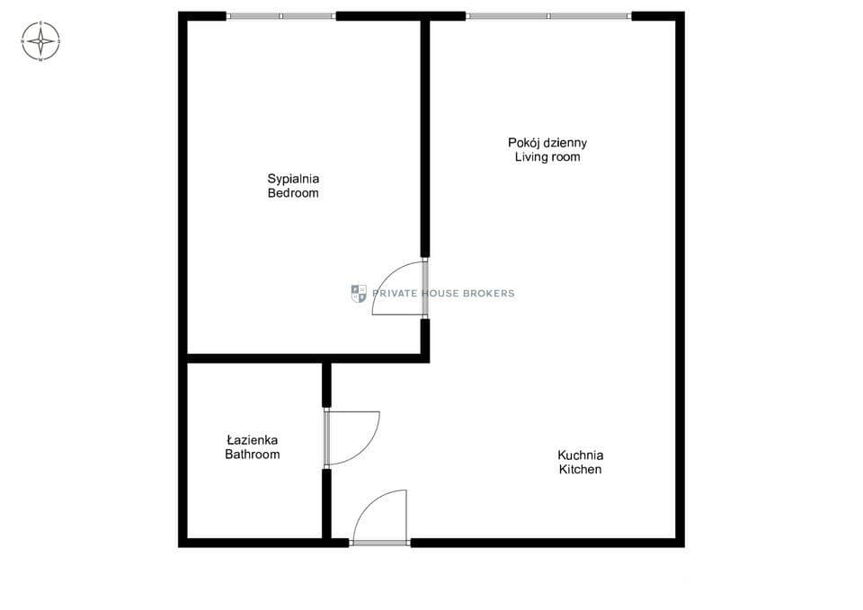 Apartament w Quorum - Sikorskiego, 47m2, 2 pokoje - zdjęcie 13