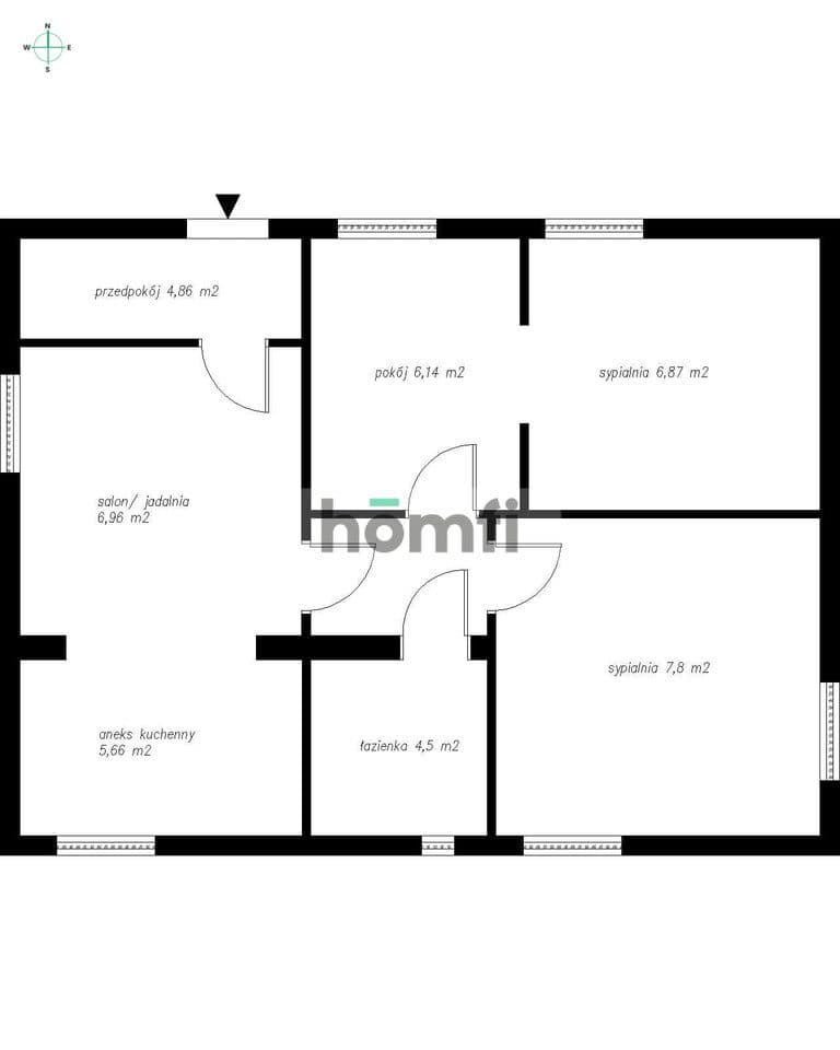 Mieszkanie 68m² na piętrze domu | Gdańsk Siedlce - zdjęcie 14