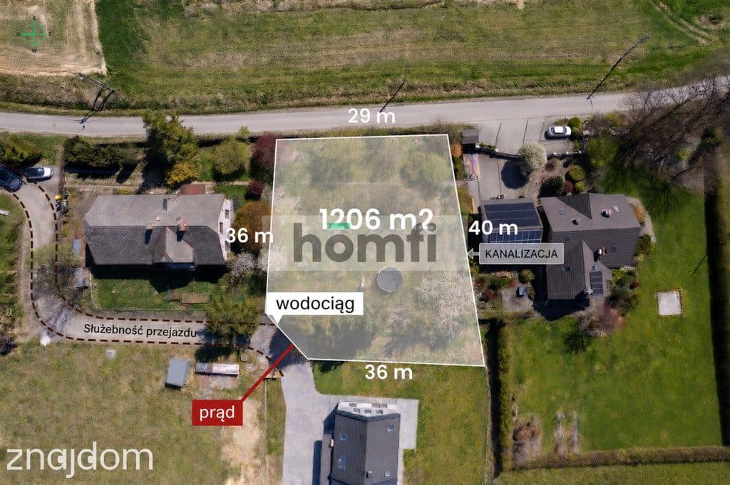 Działka widokowa 1200 m2 - zdjęcie 7