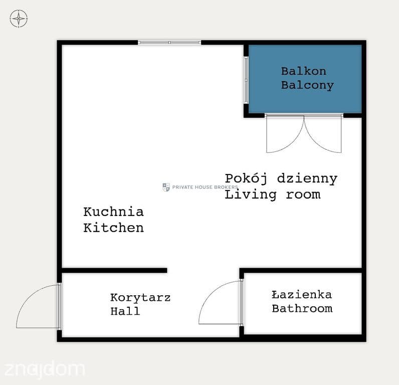 35 metrowe, komfortowe studio w Fabryce Czekolady - zdjęcie 18