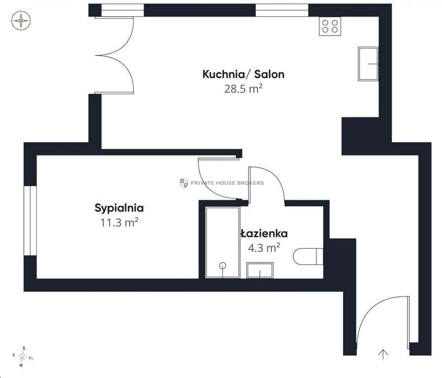 Nowoczesne 2-pok | os. Bohaterów Września | 43m2 - zdjęcie 8