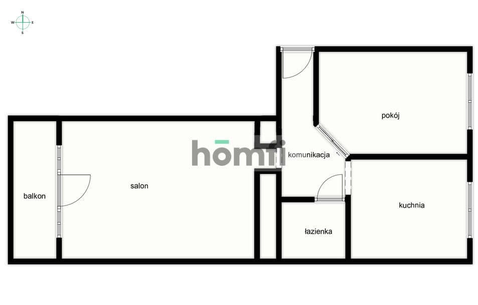 2 POKOJE | OSOBNA KUCHNIA | BALKON | ŚRÓDMIEŚCIE - zdjęcie 12