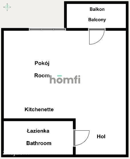 Kawalerka na ul. Juliusza Lea 210B - zdjęcie 6
