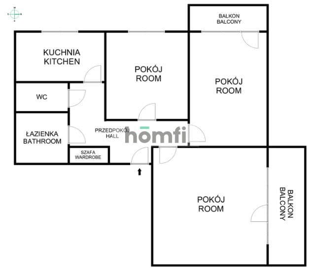 3 POK 69,14 m2 9 PIĘTRO UL. MAŁA GÓRA - zdjęcie 16