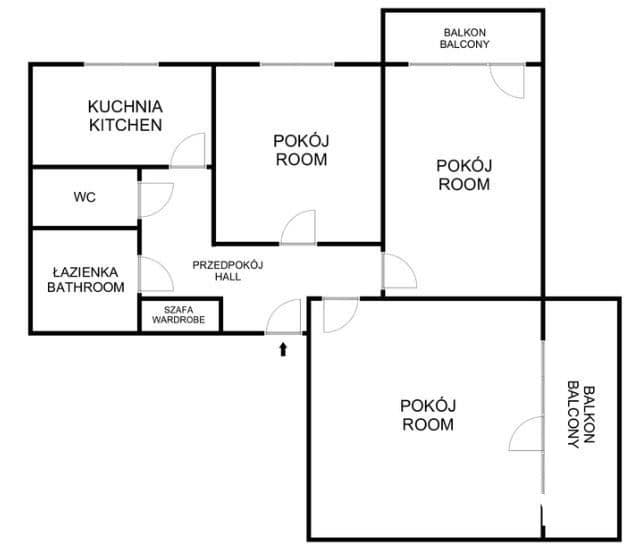 3 POK 69,14 m2 9 PIĘTRO UL. MAŁA GÓRA - zdjęcie 17