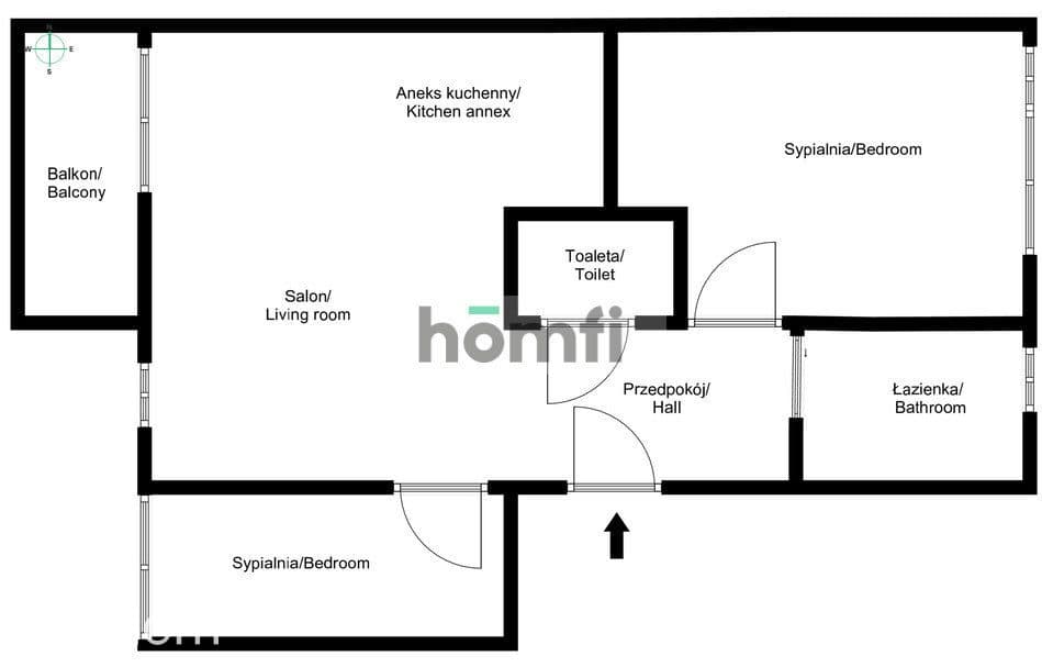 3 pokoje | Wykończone | Balkon | Zielona okolica - zdjęcie 16