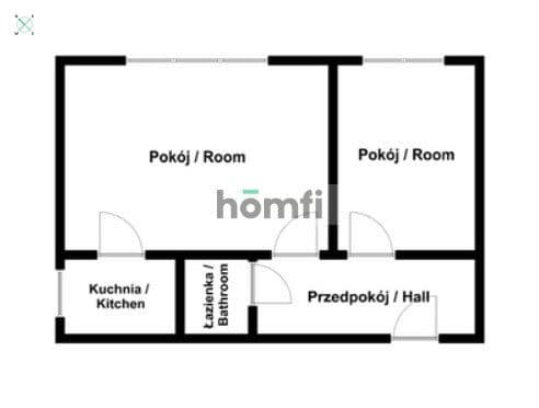 Świeżo po remoncie, 2 pok. z osobną kuchnią - zdjęcie 16