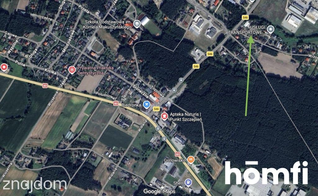 Działka budowlana | 1000 m² | MPZP | Zławieś Mała - zdjęcie 11