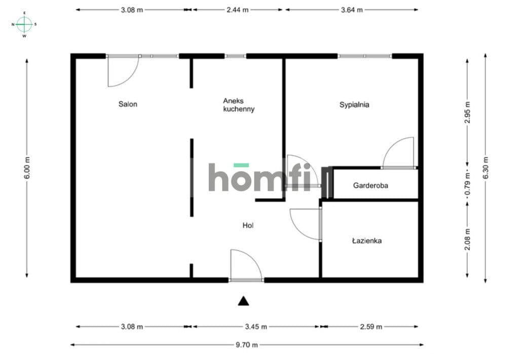 Ciche dwa pokoje | balkon | garaż | Ząbki - zdjęcie 11