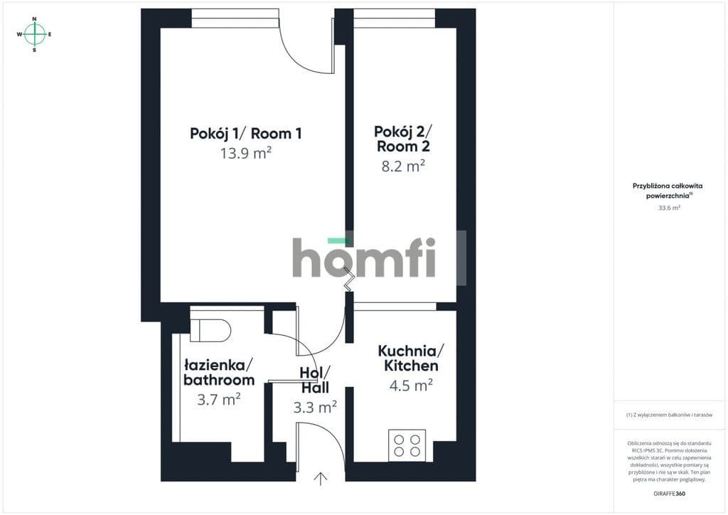2 pok. do remontu, 34m2 | Siemianowice Śl. Centrum - zdjęcie 18