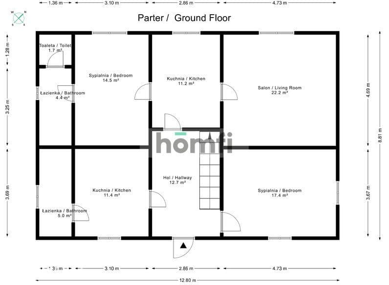 Dom 200 m² na dużej działce 2285 m² w Zachowicach - zdjęcie 11