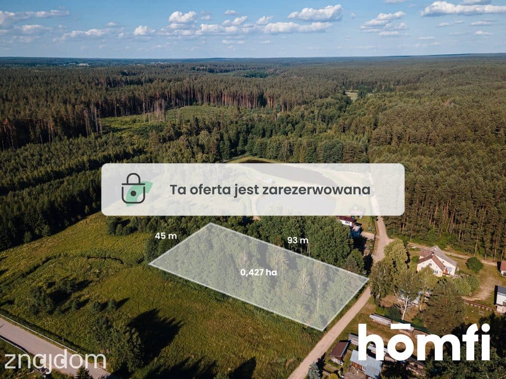 DZIAŁKA BUDOWLANA 15 MINUT OD BIAŁEGOSTOKU