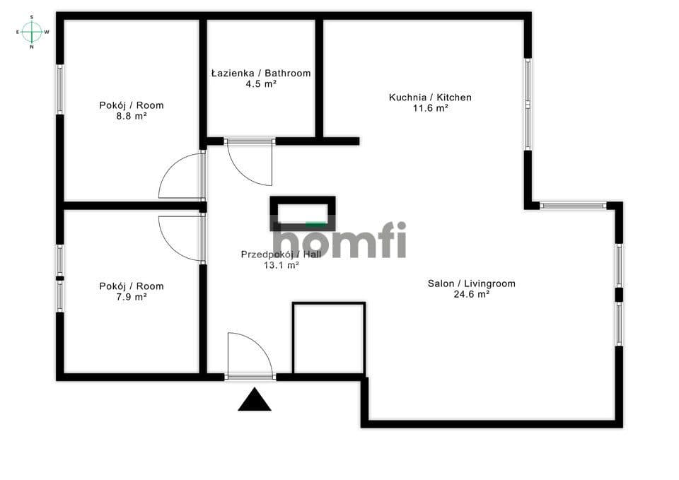 Dwupoziomowy apartament 128,1 m² | Jaśkowa Dolina - zdjęcie 15
