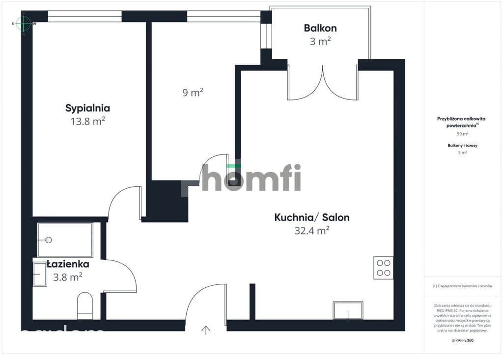 Jasne 3-pokoje, balkon, komórka, Grzegórzki Park - zdjęcie 20