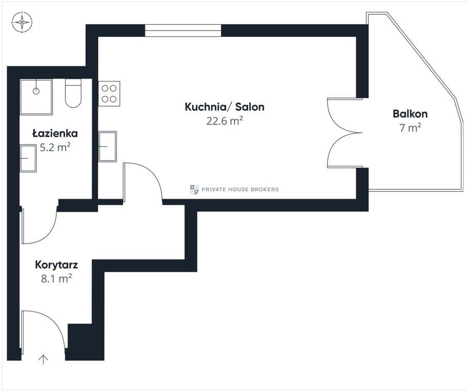 Studio 36m², parter, ul. Sołtysowska, Kraków - zdjęcie 11