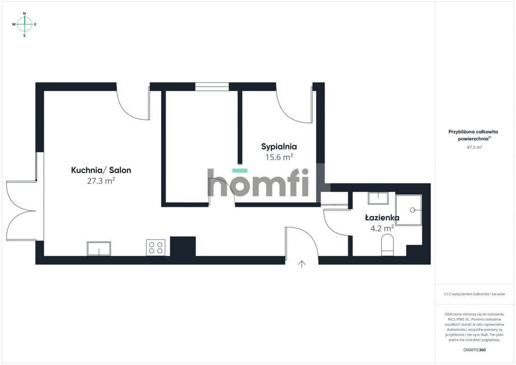 Wyjątkowe mieszkanie 47 m² z dużym ogrodem - zdjęcie 20