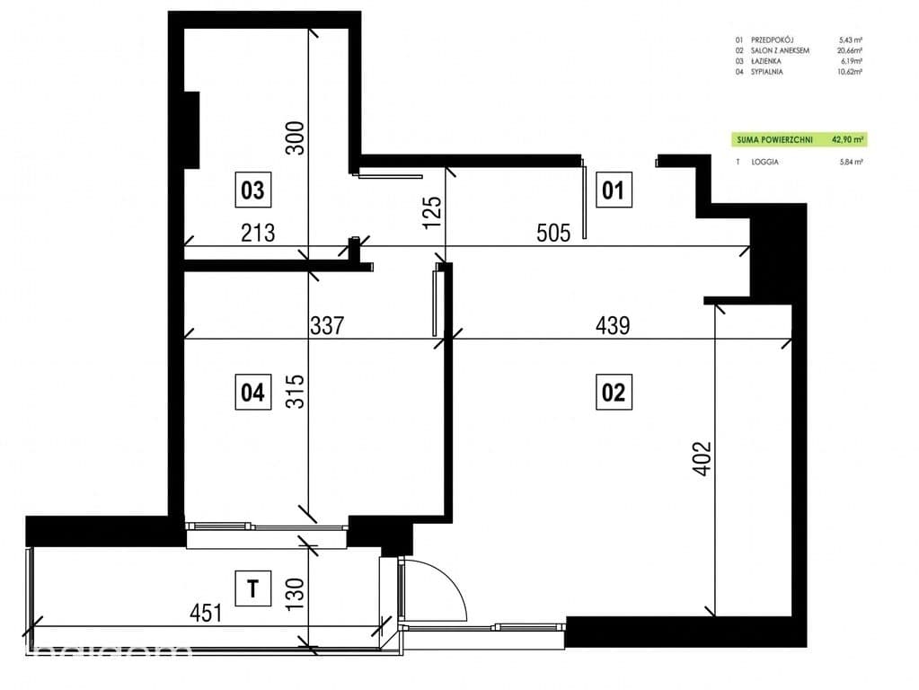 Osiedle Dębicka - 2 pokoje, garaż, balkon - zdjęcie 12