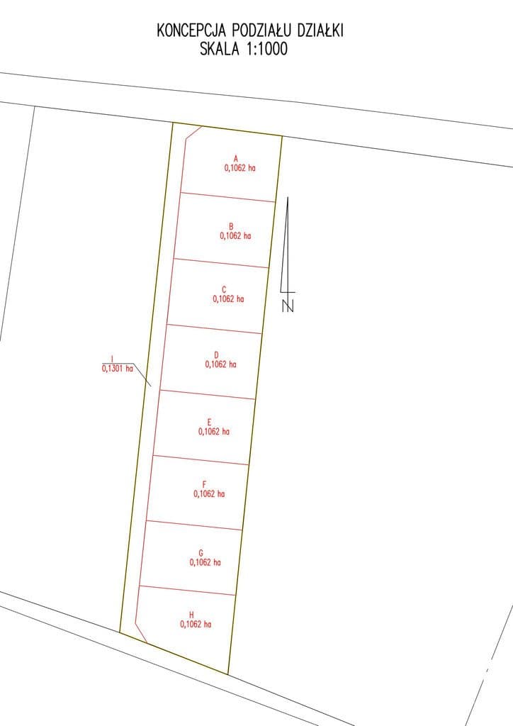 Działka budowlana z MPZP | Projekt podziału - zdjęcie 10