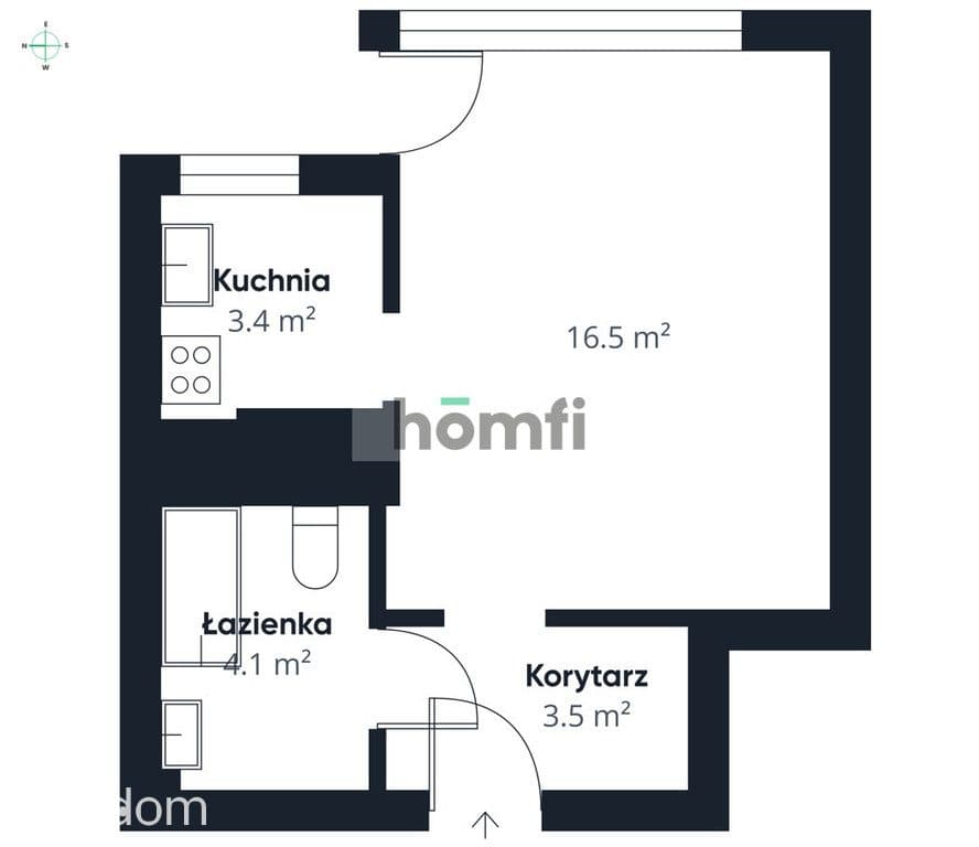 Widokowe mieszkanie 27m2, Krowodrza, ul. Litewska - zdjęcie 9