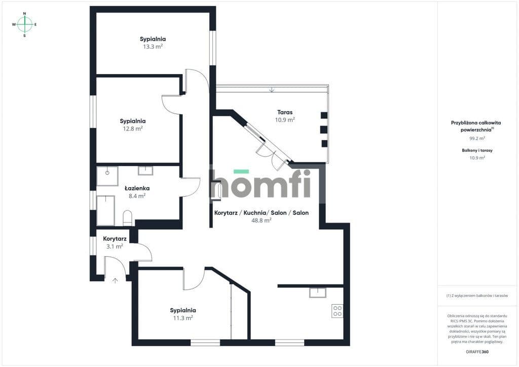 Parterowy Dom | Przestronny 120 m² | Taras | Ogród - zdjęcie 17
