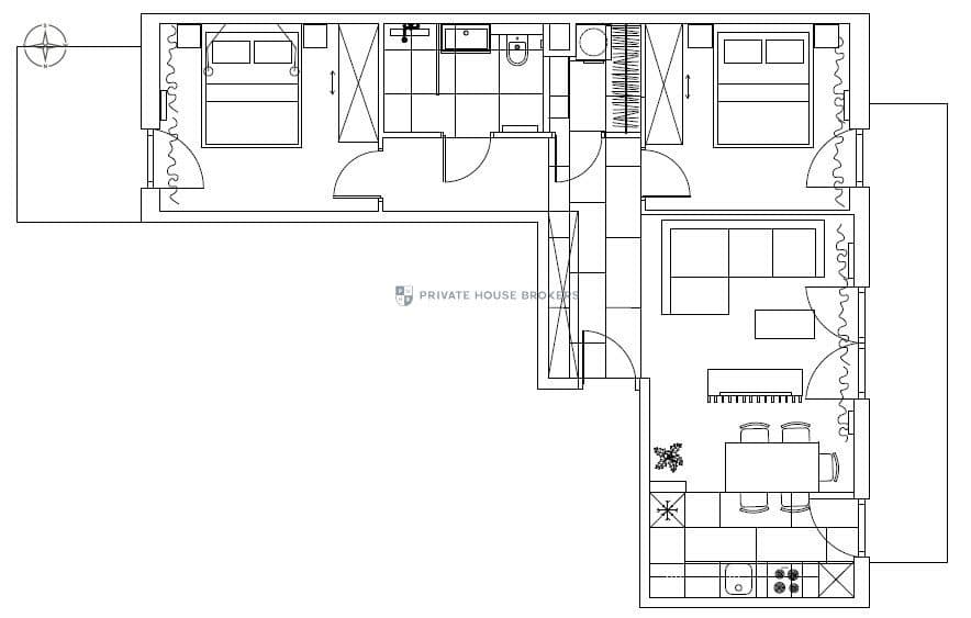 Wyjątkowy 3 pokojowy apartament przy Prandoty. - zdjęcie 16