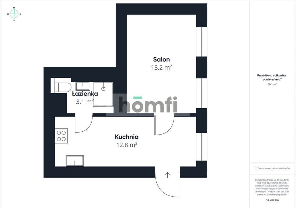 Kawalerka w Centrum miasta na wynajem - zdjęcie 9