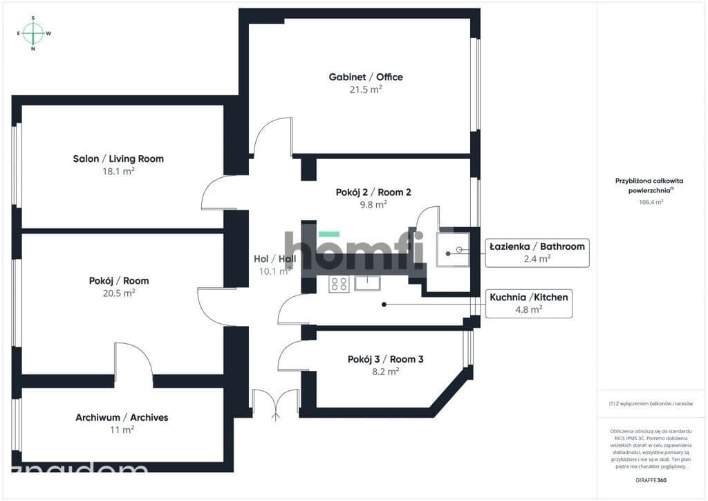 106 m² | Kamienica | Śniadeckich - zdjęcie 16