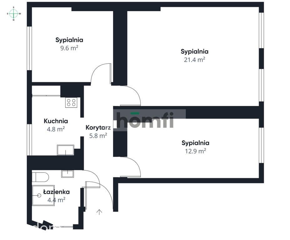 3 pokoje | osobna kuchnia | centrum | od zaraz - zdjęcie 12