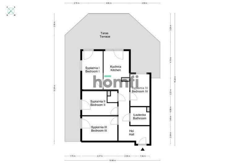 4 POKOJE | 67m2 | DUŻY TARAS | RZĄKA - zdjęcie 8