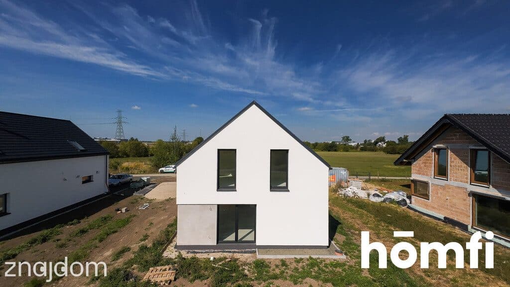 Nowoczesny dom 139 m² w stanie deweloperskim