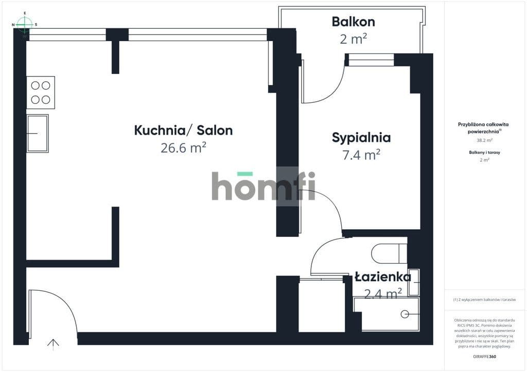 Przytulne 2 -pokojowe mieszkanie z kliamtyzacją - zdjęcie 13