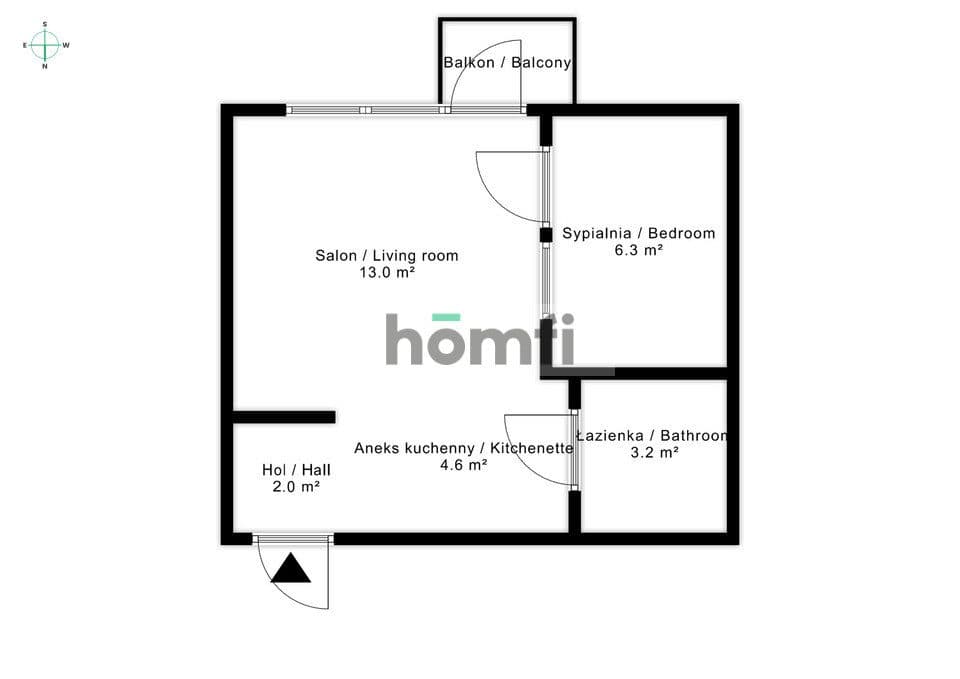 Gdańsk Stare Miasto | 2 pok. 28 m² - zdjęcie 18