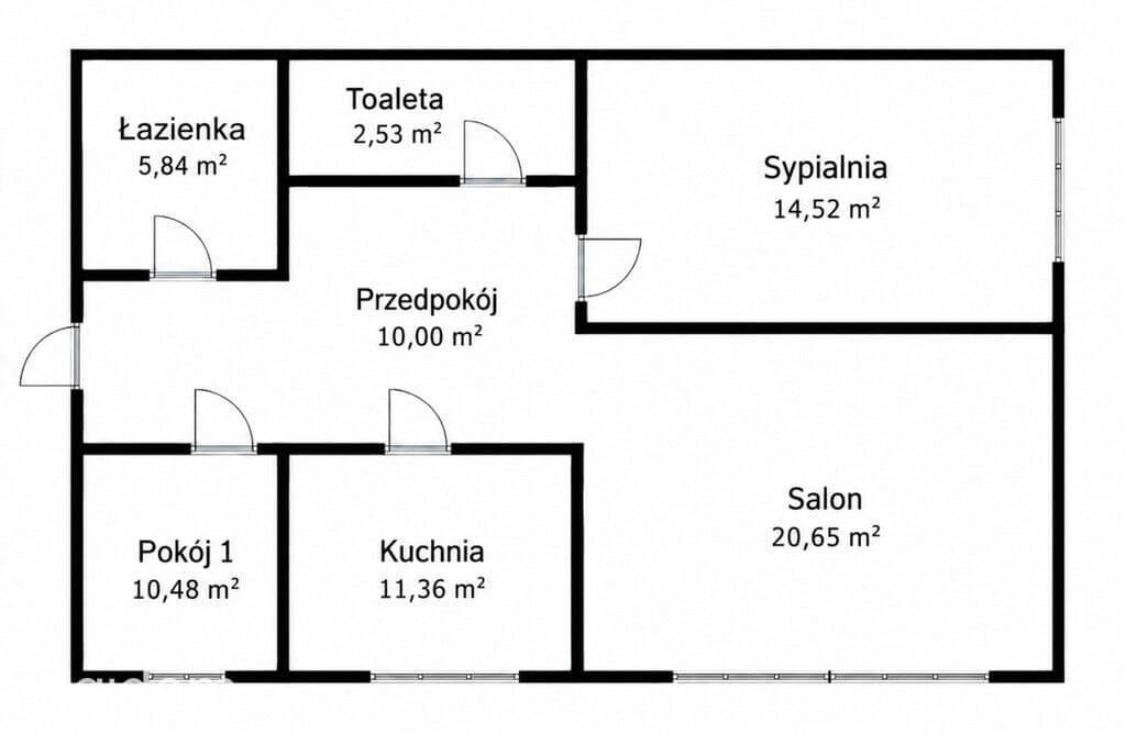 3 pokoje w Silver House, balkon, hala, komórka - zdjęcie 13