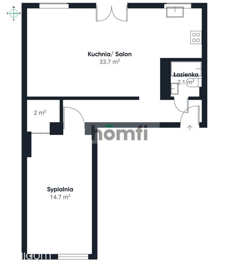 Słoneczne 50 m2 | kamienica| balkon |Plac Szembeka - zdjęcie 8