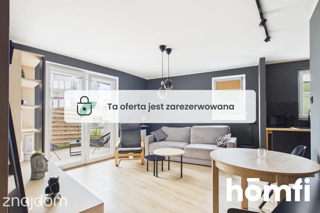 PIERWSZY NAJEM | 48m2 z tarasem 13,5m2 | Wojskowa