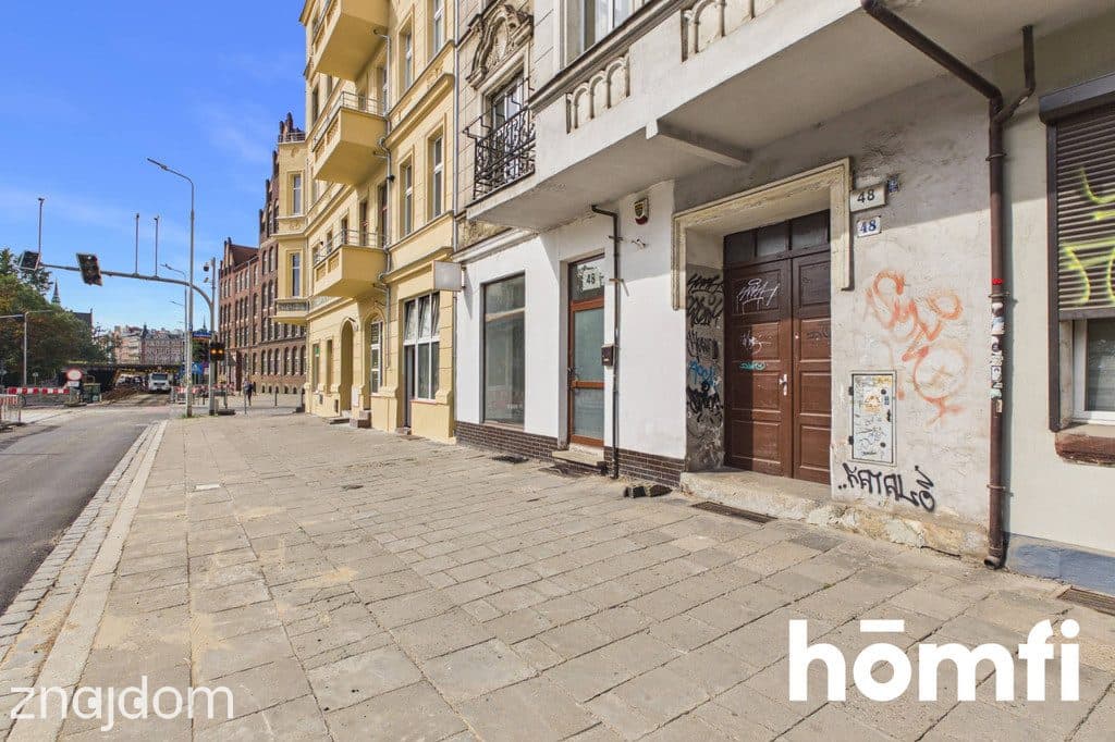 LOKAL 43 m² -WITRYNA, WEJŚCIE Z ULICY TRZEBNICKIEJ - zdjęcie 3