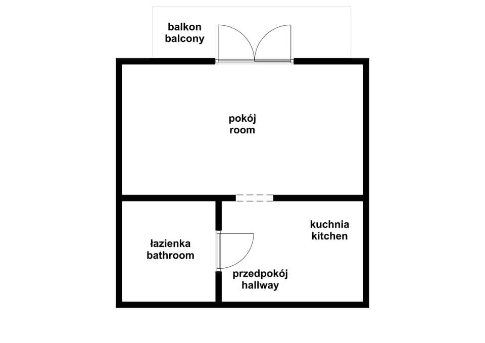 Kawalerka z balkonem - ul. Zatorska (Psie Pole) - zdjęcie 17