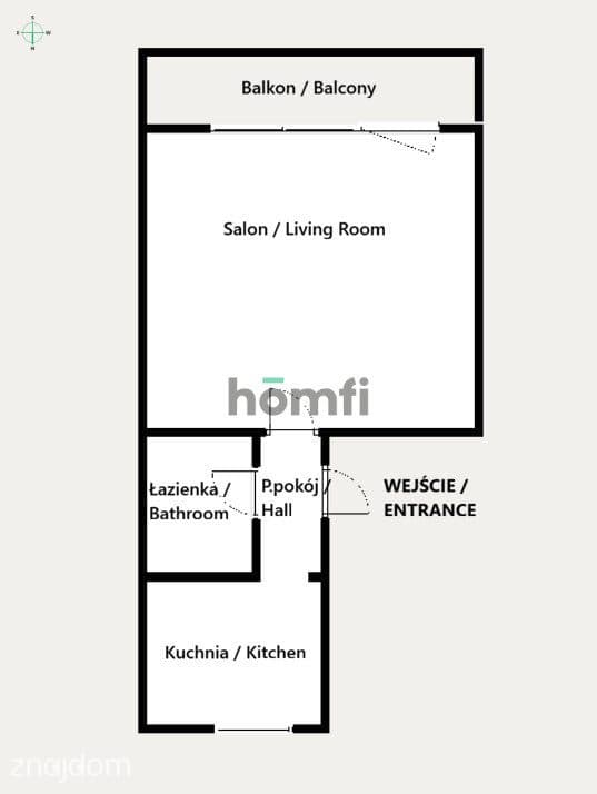 Kawalerka 32,5 m2 (ul. Kwartowa, Prądnik Czerwony) - zdjęcie 12