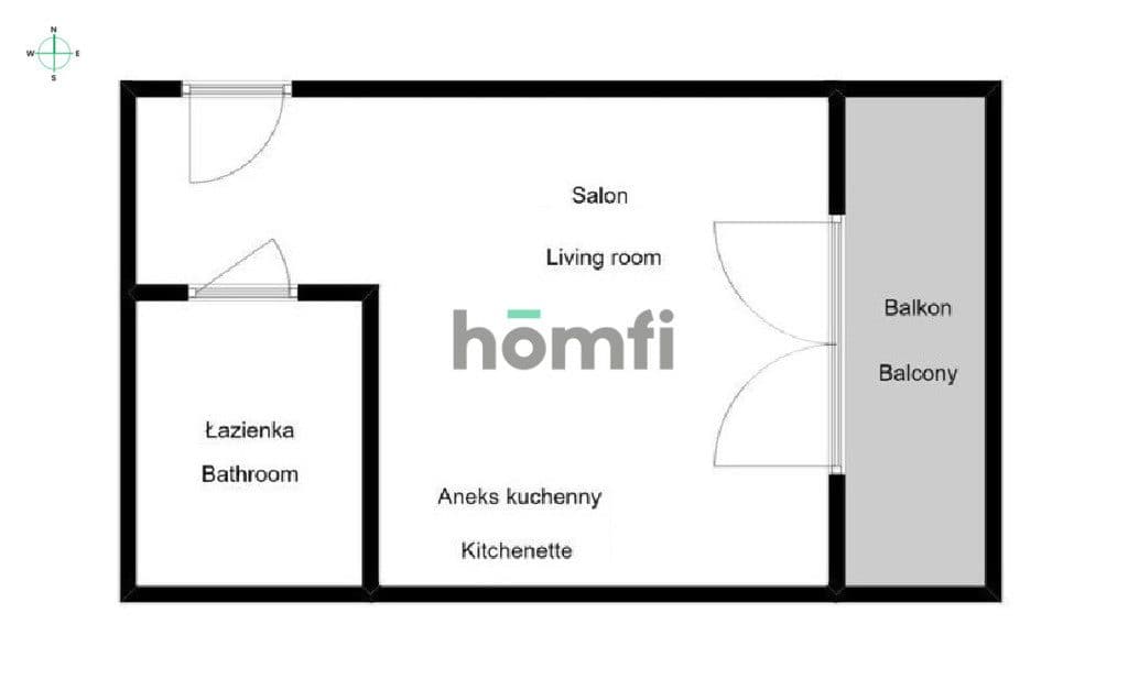 Kliny, Szwed-Śniadowskiej, kawalerka 24m² - zdjęcie 11